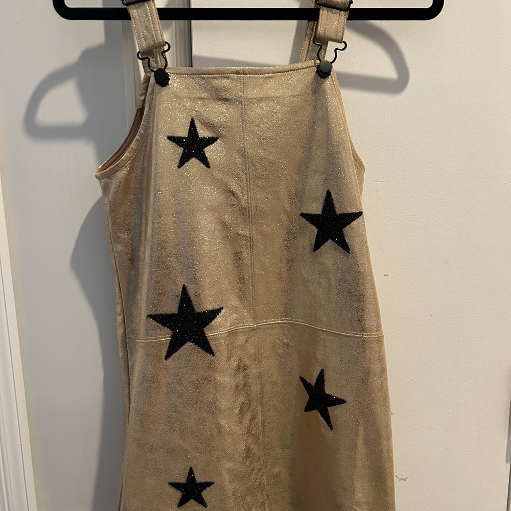 MIA Girls Gold and Black Dress size L